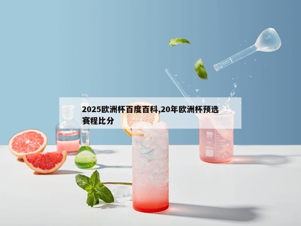 2025欧洲杯百度百科,20年欧洲杯预选赛程比分