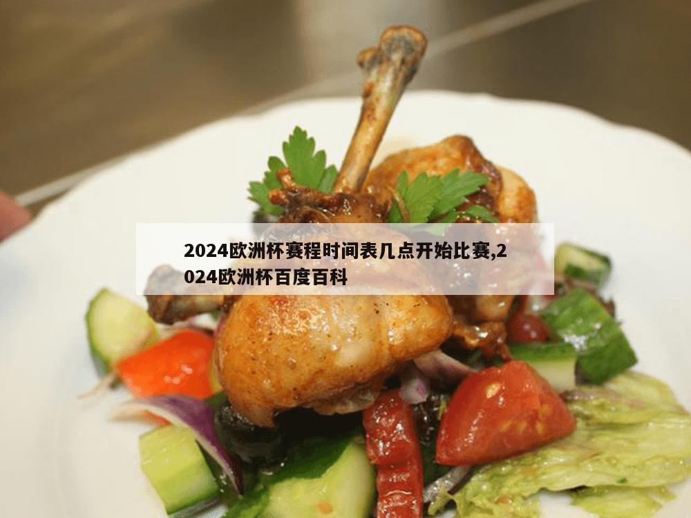 2024欧洲杯赛程时间表几点开始比赛,2024欧洲杯百度百科