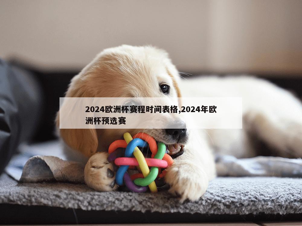 2024欧洲杯赛程时间表格,2024年欧洲杯预选赛